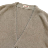 Kapital Knitwear BEIGE / 3 10G ECO KNIT ELBOW-CONEYBOWY SHORT CARDIGAN