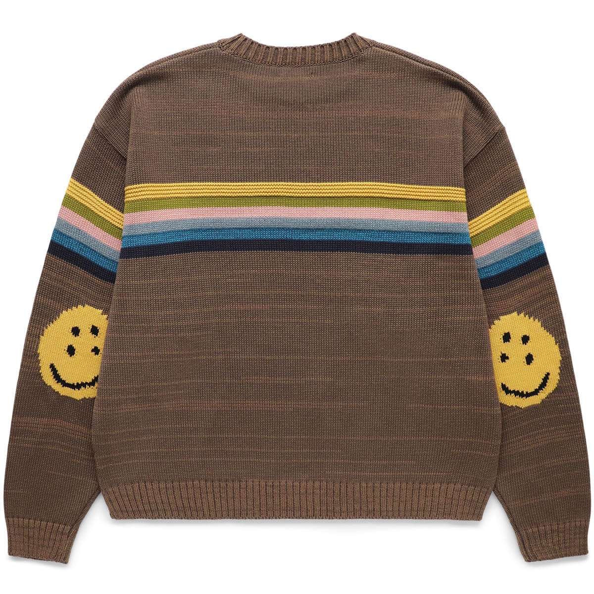 Kapital Knitwear 5G KNIT RAINBOW & RAINBOWY CREW SWEATER