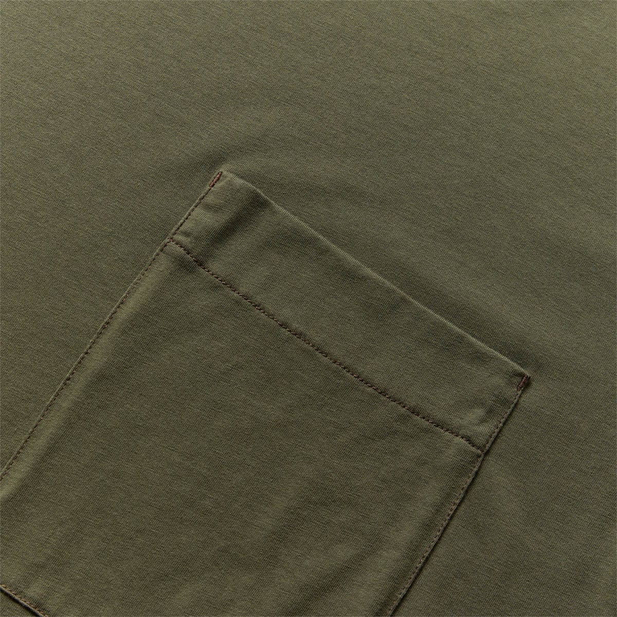Lemaire T-Shirts LONG SLEEVE PATCH POCKET T-SHIRT