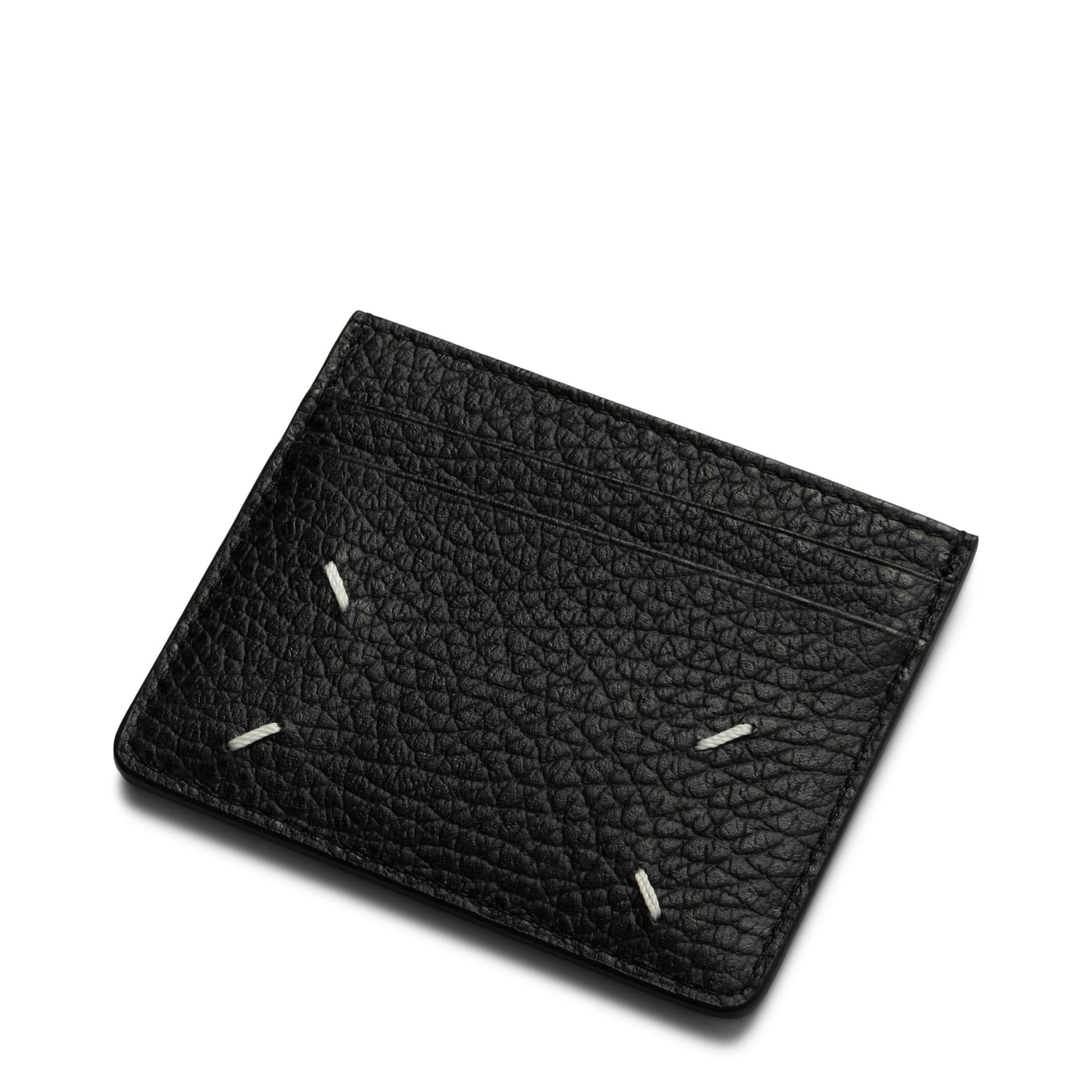 Maison Margiela Wallets & Cases BLACK / O/S CARD HOLDER SLIM 6CC