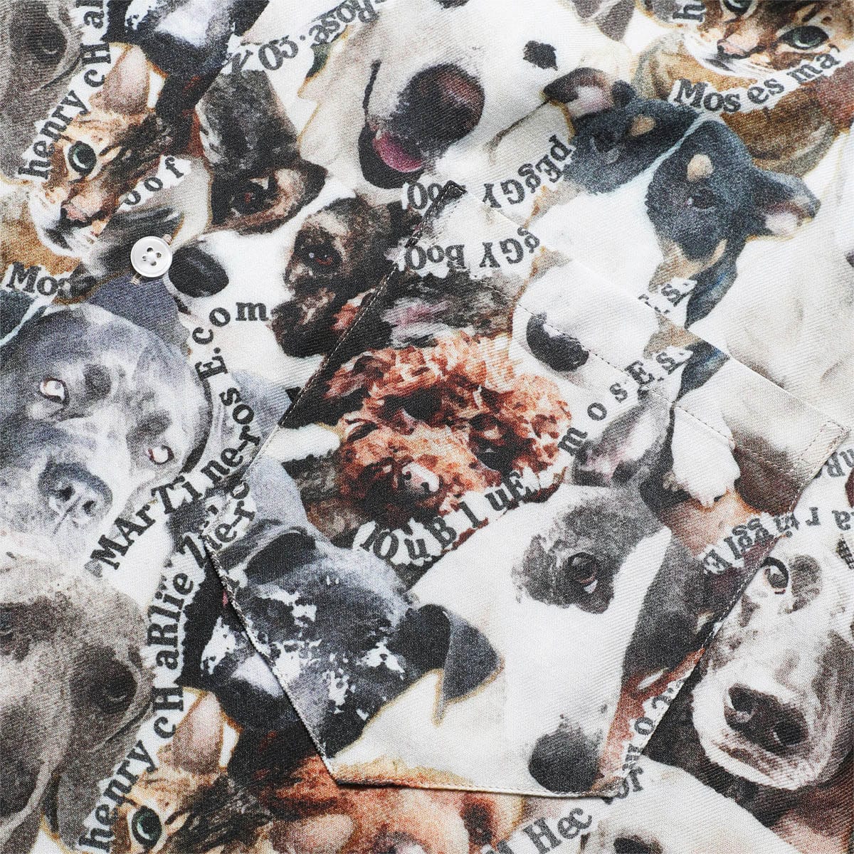 Martine Rose Shirts HAWAIIAN SHIRT