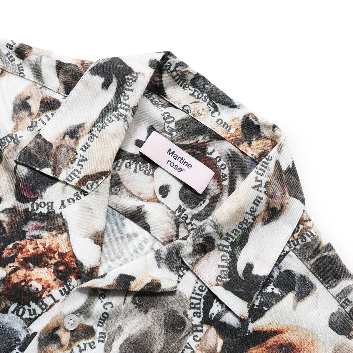 Martine Rose Shirts HAWAIIAN SHIRT