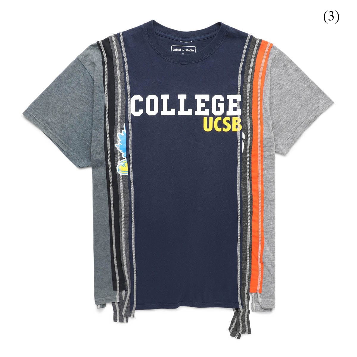 Needles T-Shirts ASSTD / XL (3) / MR362 7 CUTS T-SHIRT - COLLEGE (XL)