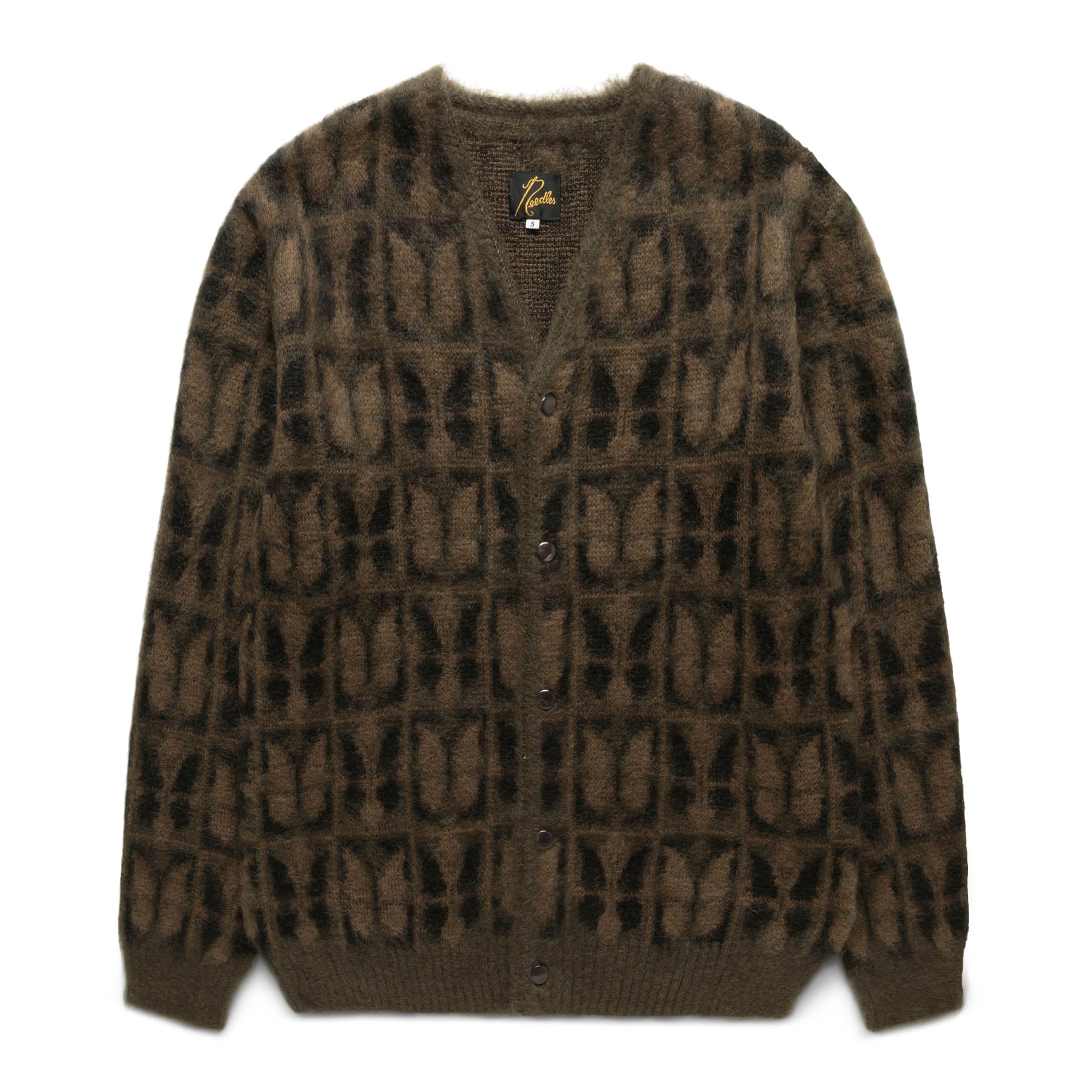 MOHAIR PAPILLON CARDIGAN OLIVE | SlocogShops