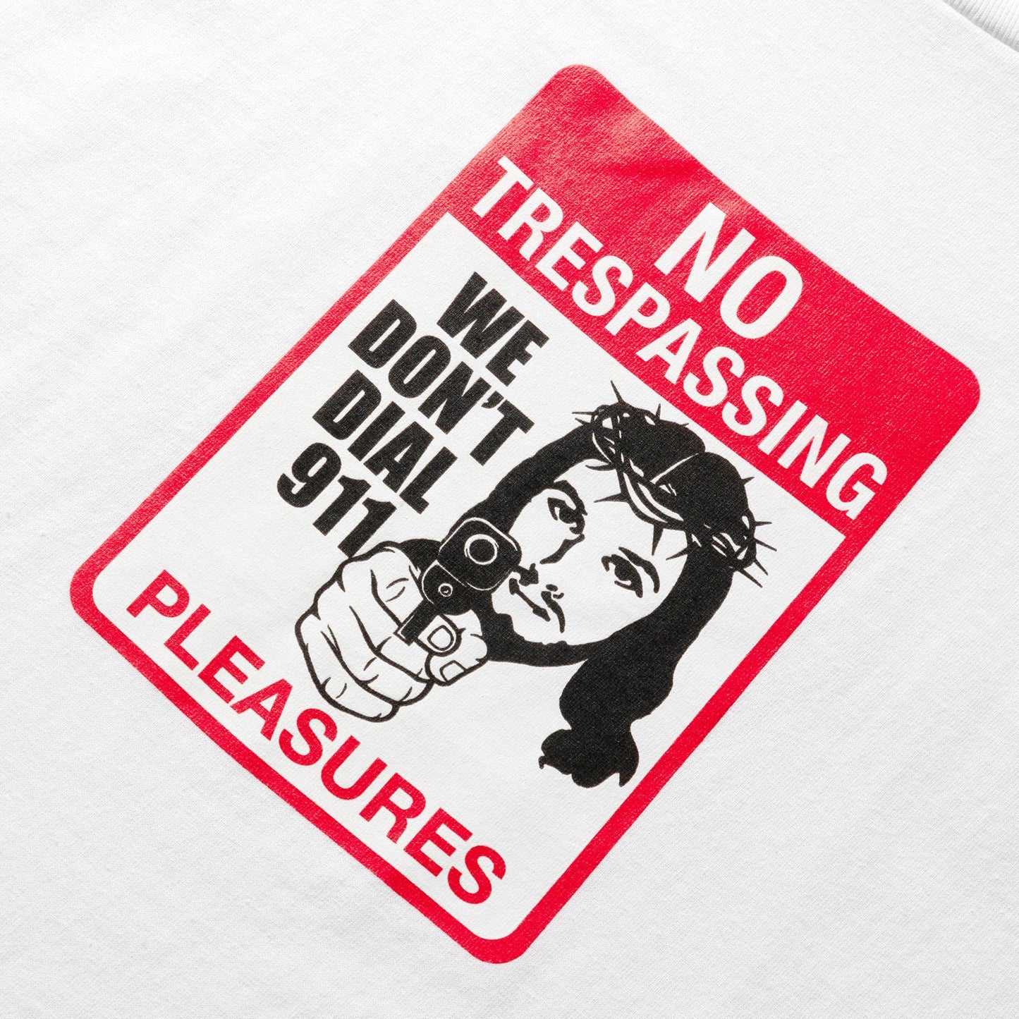 Pleasures T-Shirts TRESPASS T-SHIRT