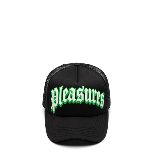Pleasures Headwear BLACK / O/S TWITCH TRUCKER CAP