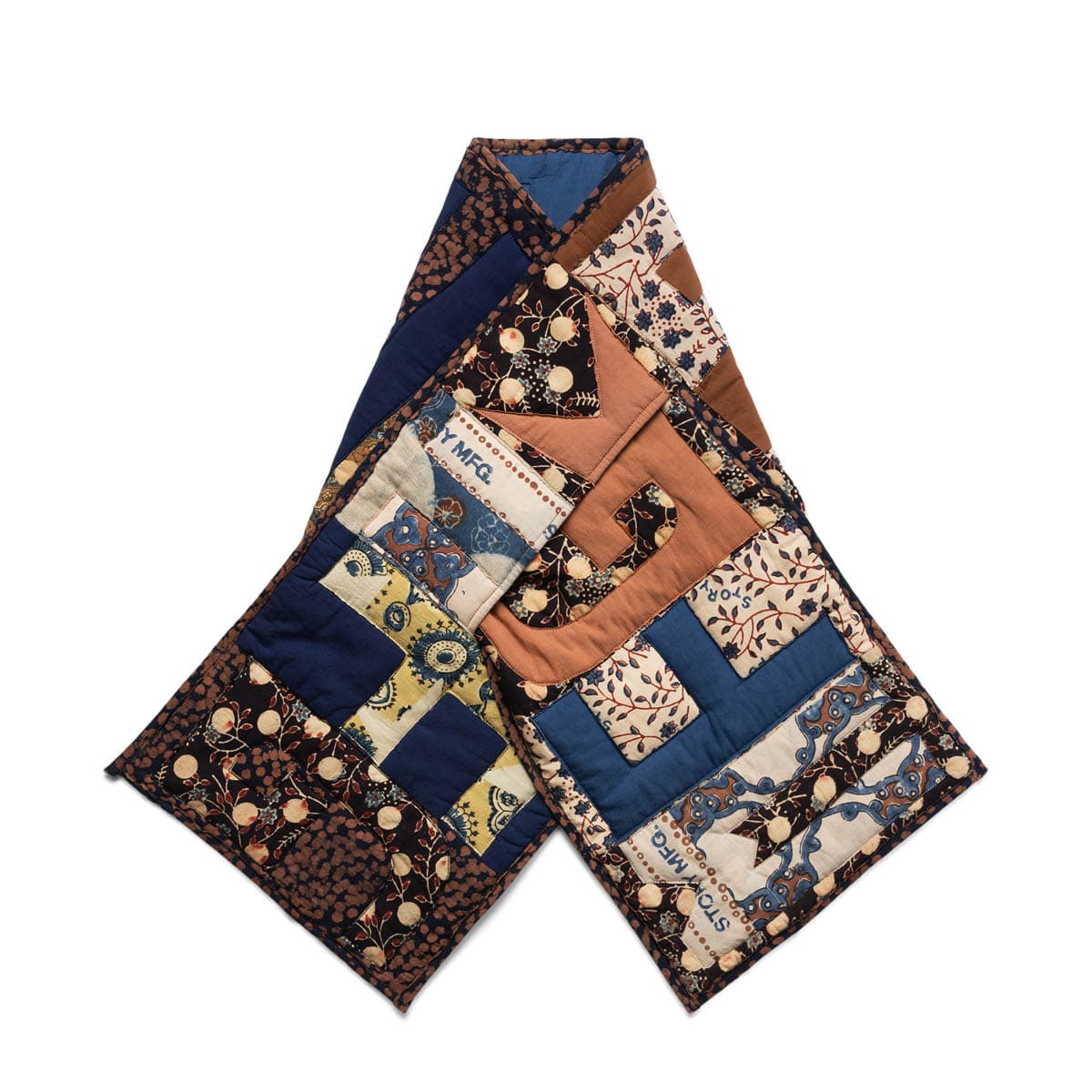 PUFFER SCARF STAR SCRAPS PATCHWORK | Bodega