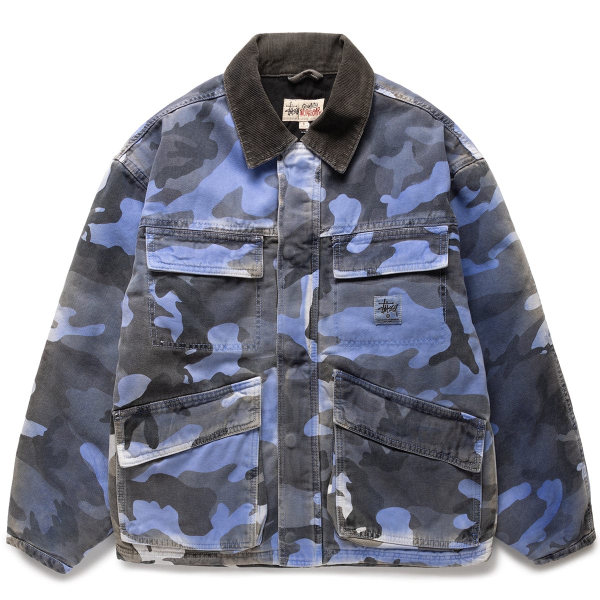 SPRAY DYE CANVAS SHOP JACKET