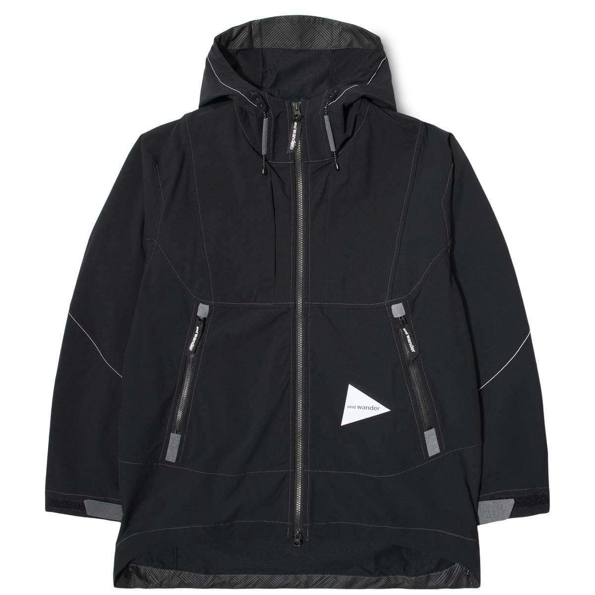 AND WANDER Logo-Print Schoeller® 3XDRY® Hooded Jacket for Men