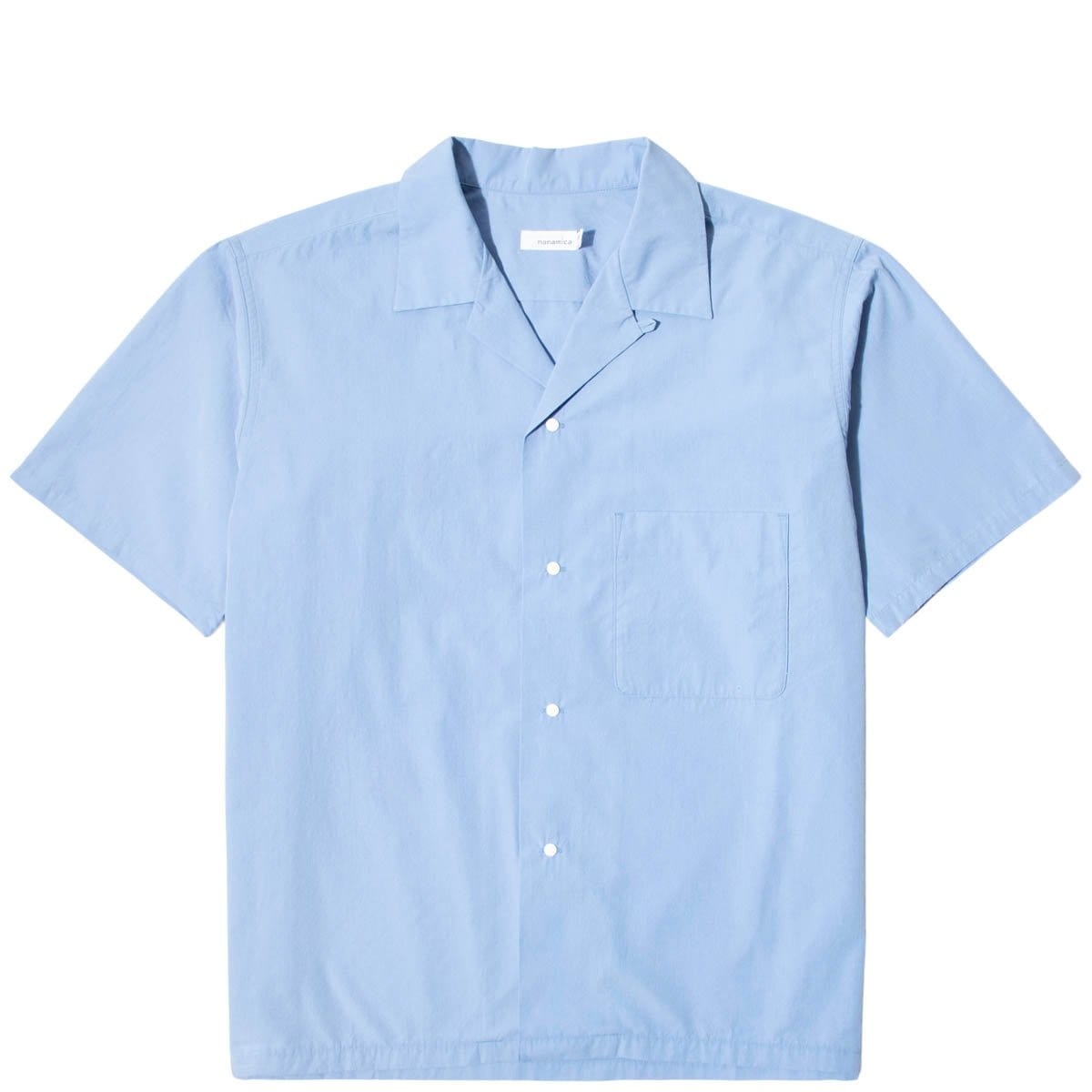 OPEN COLLAR WIND H/S SHIRT