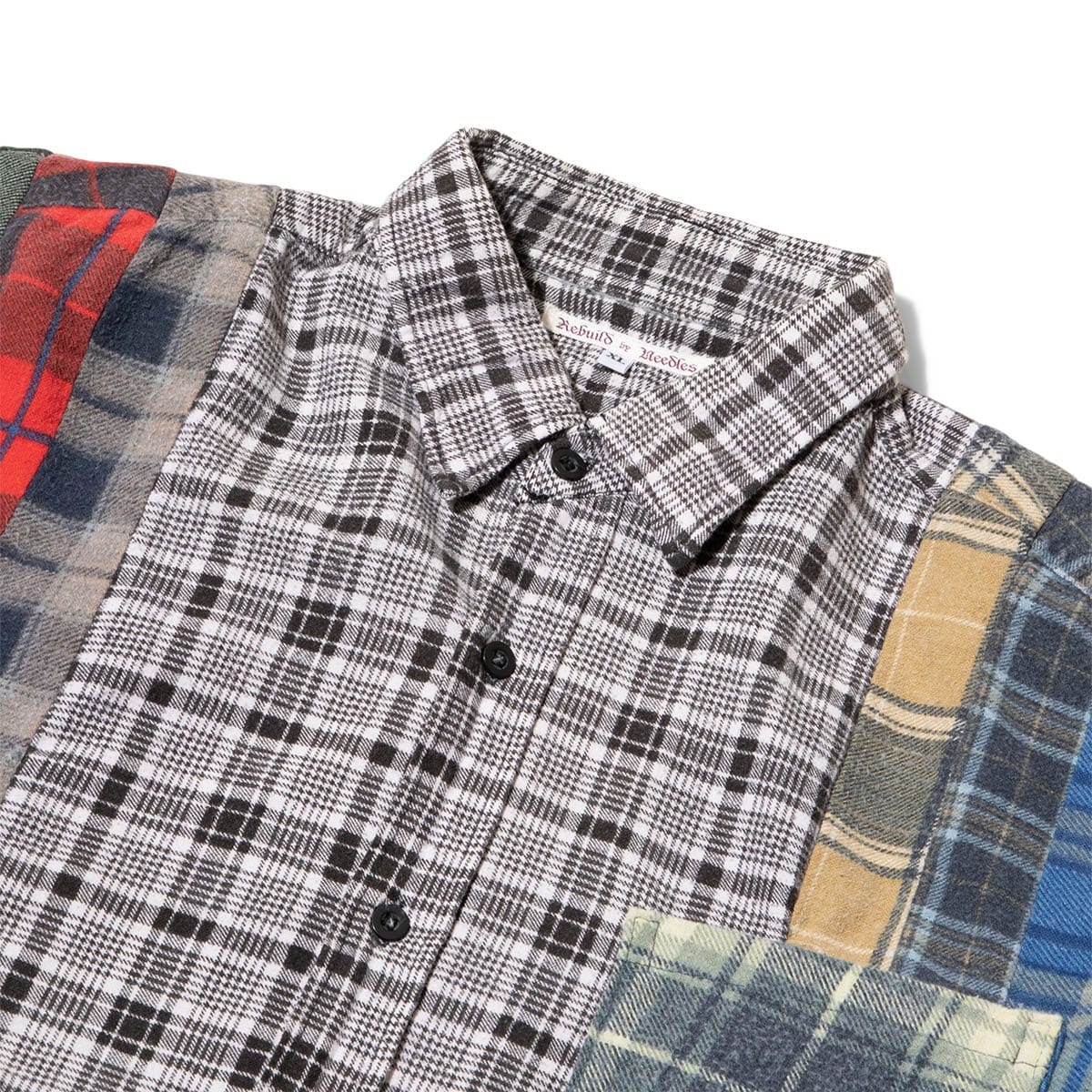 Needles Shirts ASSORTED / XL FLANNEL SHIRT - 7 CUTS SHIRT SS20 26