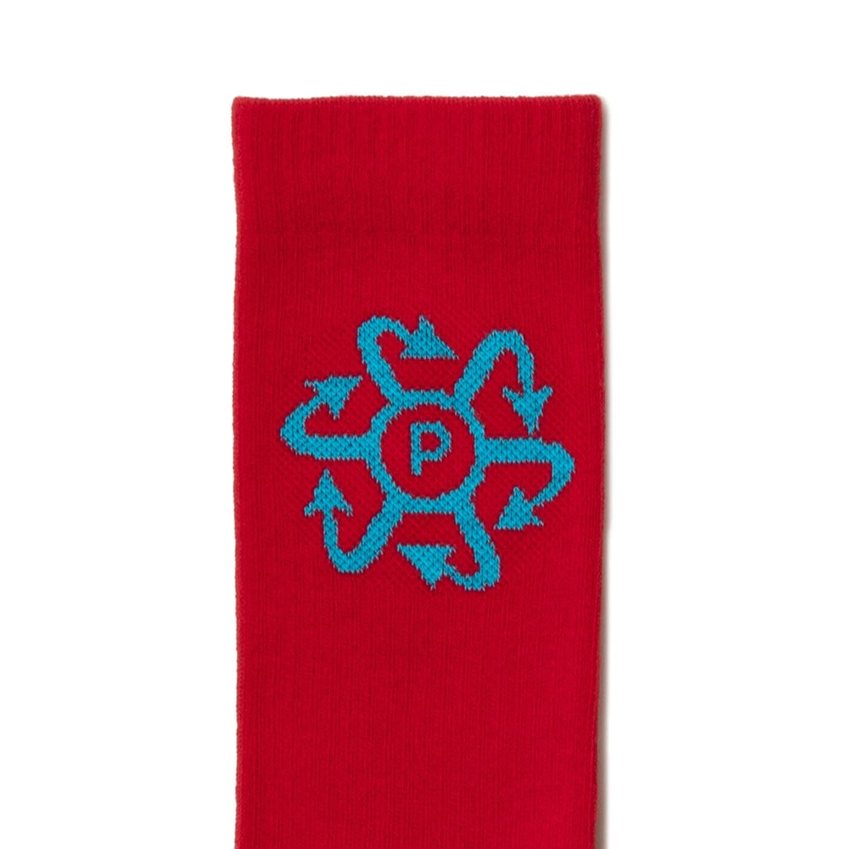 Rassvet Bags & Accessories TWO-TONE JACQUARD SOCKS