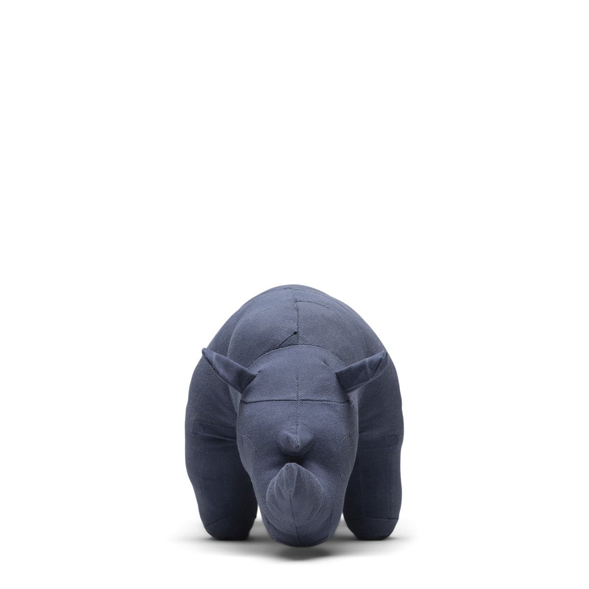 PUEBCO Odds & Ends MULTI / O/S VINTAGE FABRIC STUFFED ANIMAL: RHINO