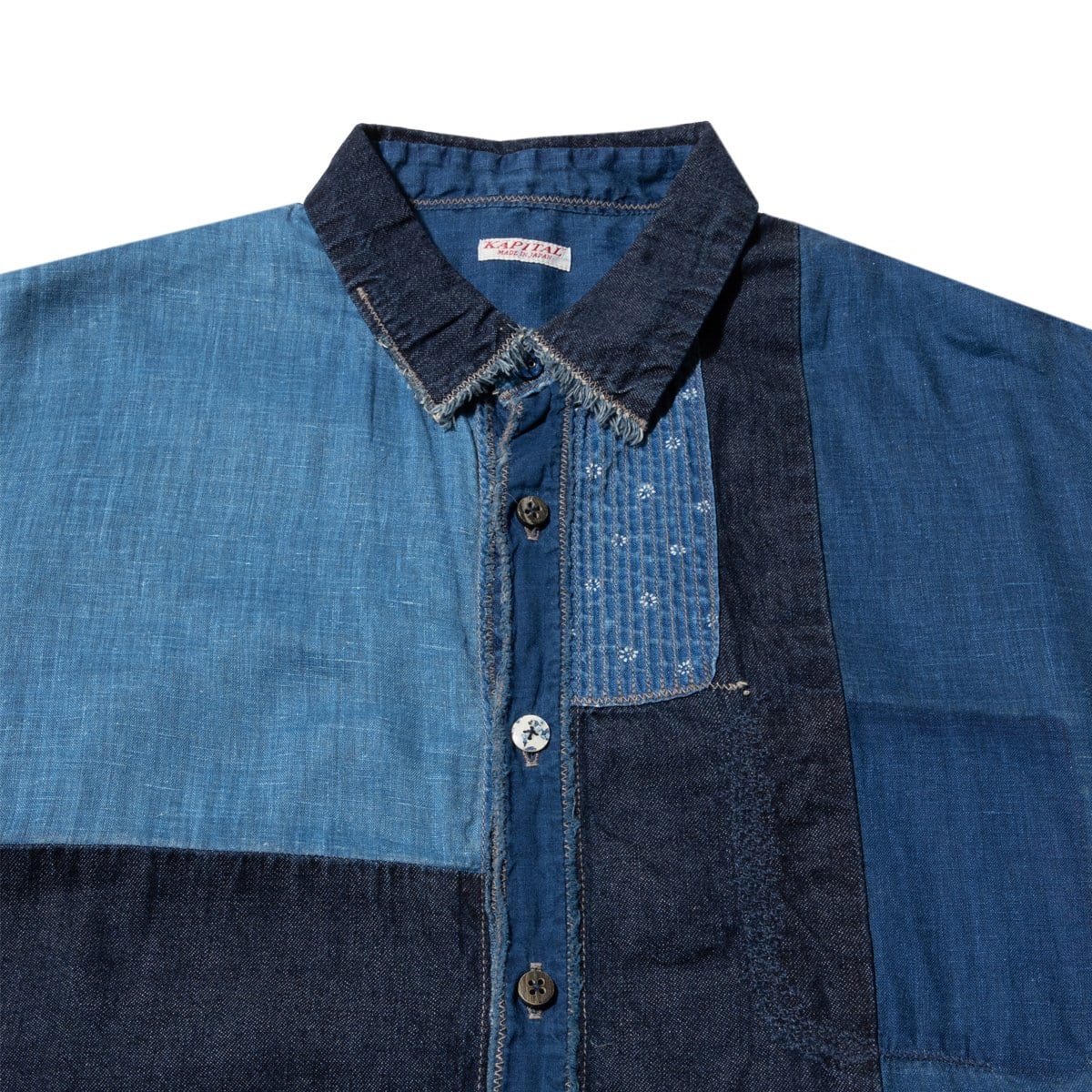 Kapital Shirts IDG PATCHWORK KATMANDU SHIRT