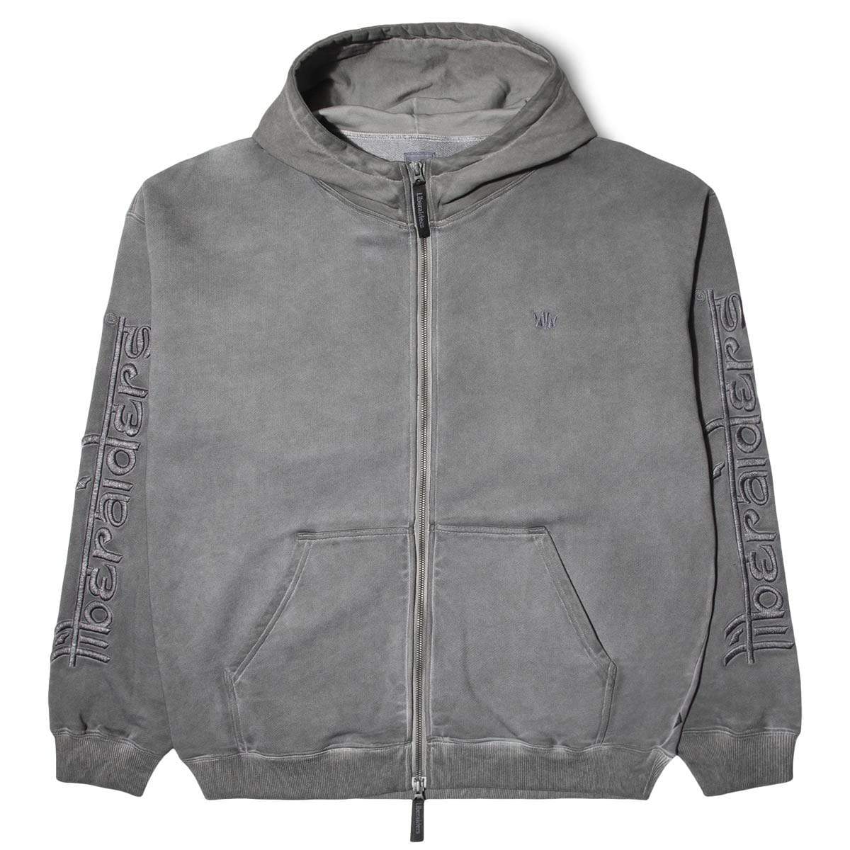 OVERDYED ZIP HOODIE