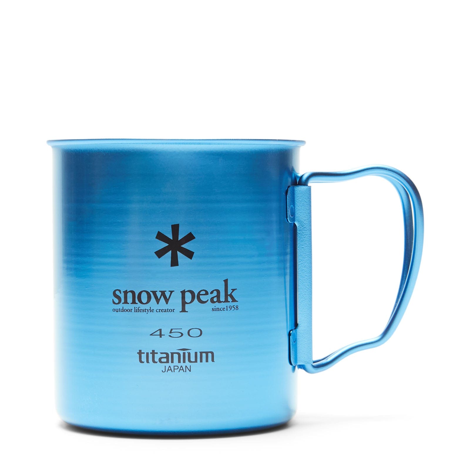 Snow Peak - Titanium Single Cup 450 - Blue