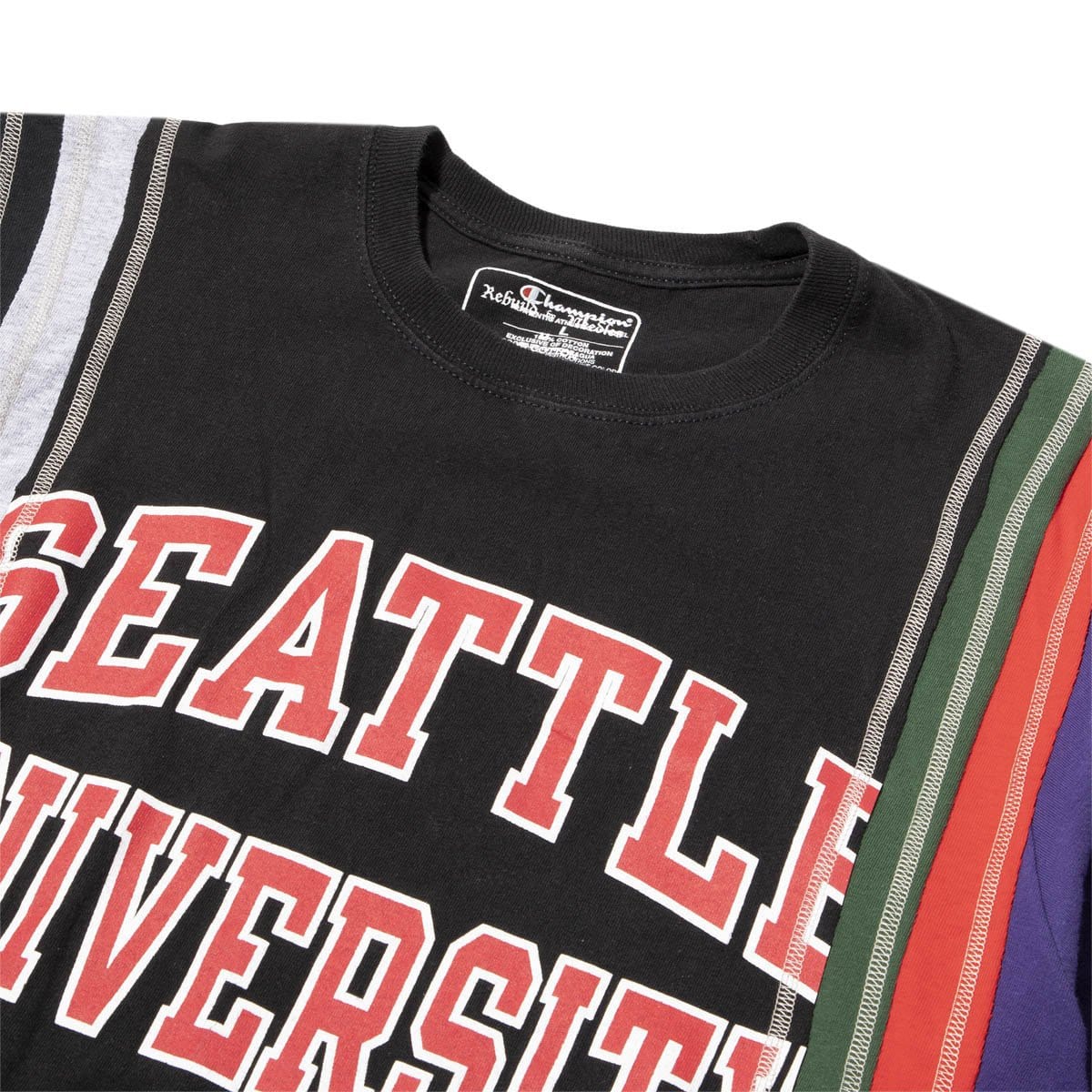 Needles T-Shirts ASSORTED / M 7 CUTS SS TEE COLLEGE SS21 42