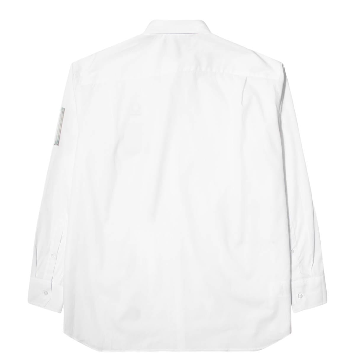 Fred Perry Shirts x Raf Simons OVERSIZED PATCHED LS SHIRT