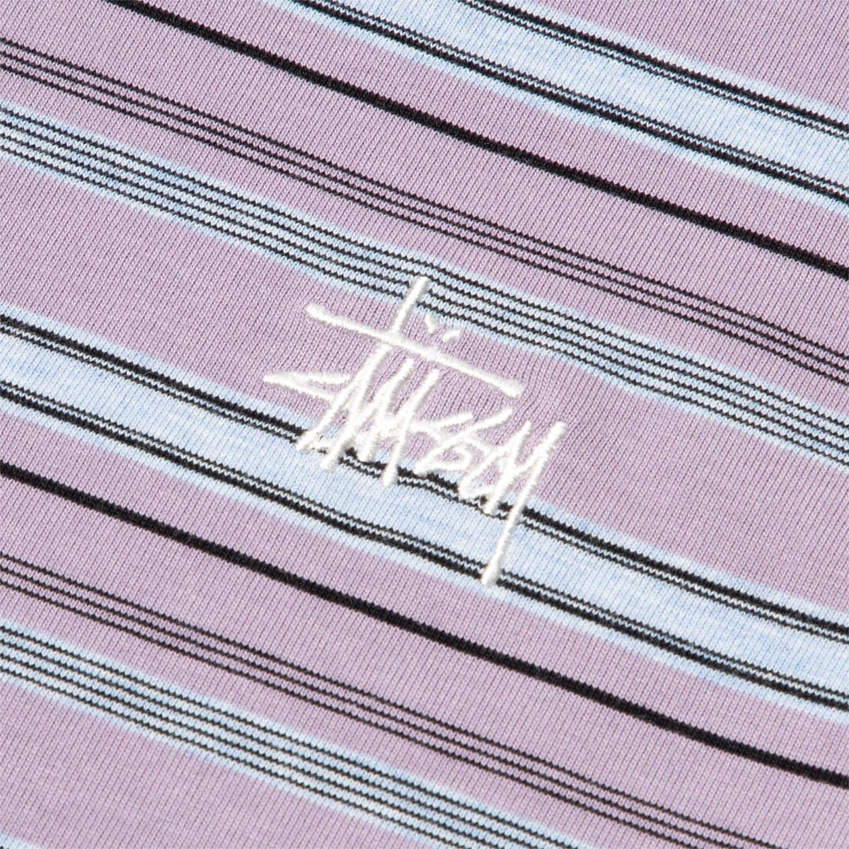 Stüssy T-Shirts HEATHER STRIPE CREW