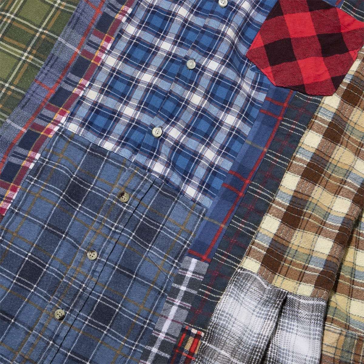Needles Shirts ASSORTED / 2 FLANNEL SHIRT - 7 CUTS DRESS SS20 9