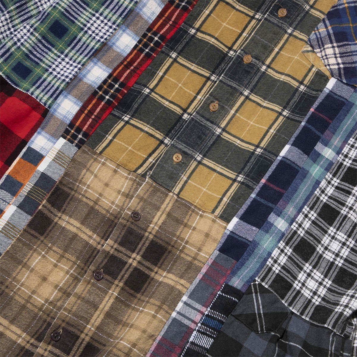 Needles Shirts ASSORTED / 2 FLANNEL SHIRT - 7 CUTS DRESS SS20 43