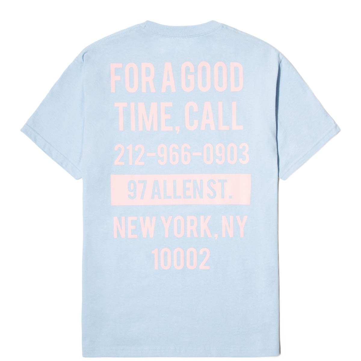 GOOD TIME TEE POWDER BLUE / LIGHT PINK M TGCSP2002