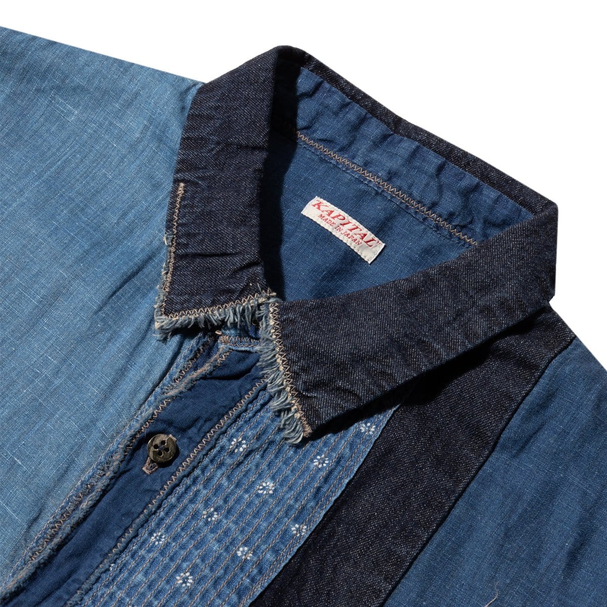 Kapital Shirts IDG PATCHWORK KATMANDU SHIRT