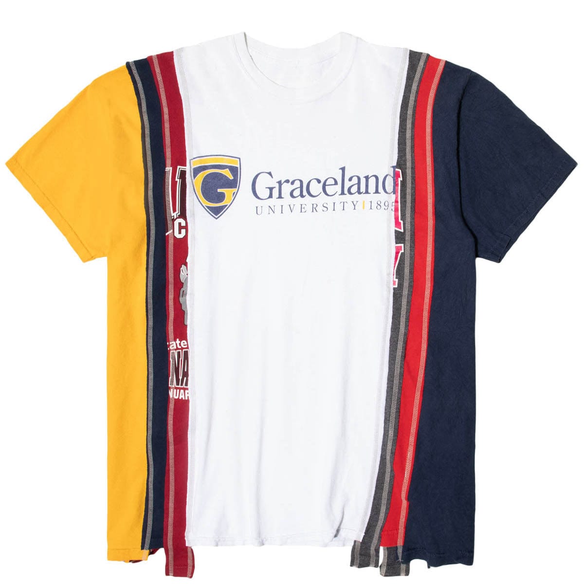 Needles T-Shirts ASSORTED / XL 7 CUTS SS TEE COLLEGE SS21 103