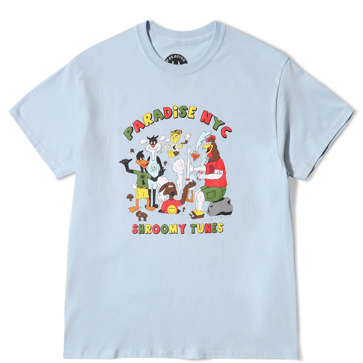 90s SHROOMY TUNES パロディ Vintage Tシャツ-