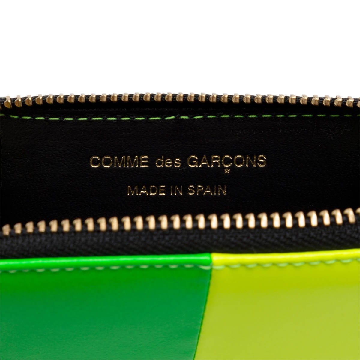 Comme Des Garçons Wallet Wallets & Cases GREEN/YELLOW / O/S FLUO SQUARES