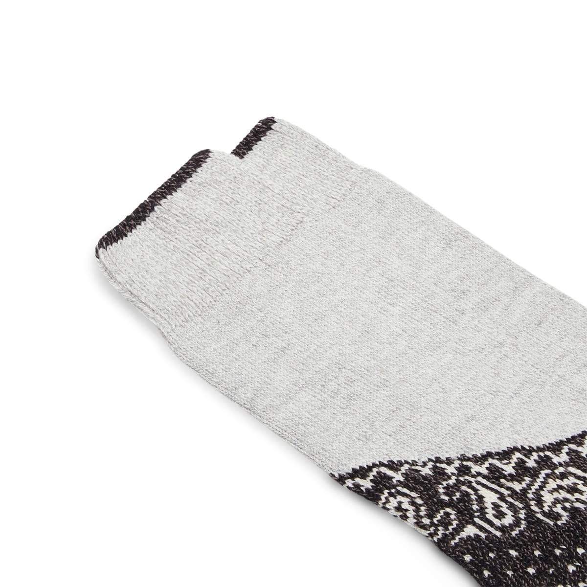Kapital Socks BLACK / O/S 96 YARNS HEEL PAISLEY BANDANA SOCKS