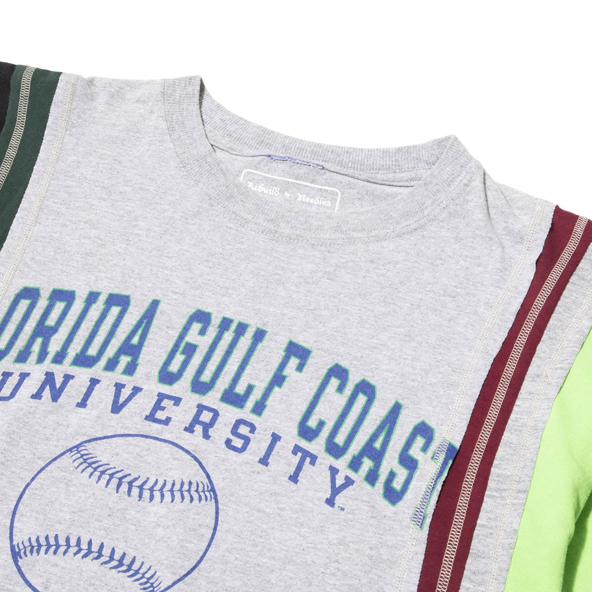 Needles T-Shirts ASSORTED / M 7 CUTS SS TEE COLLEGE SS21 23