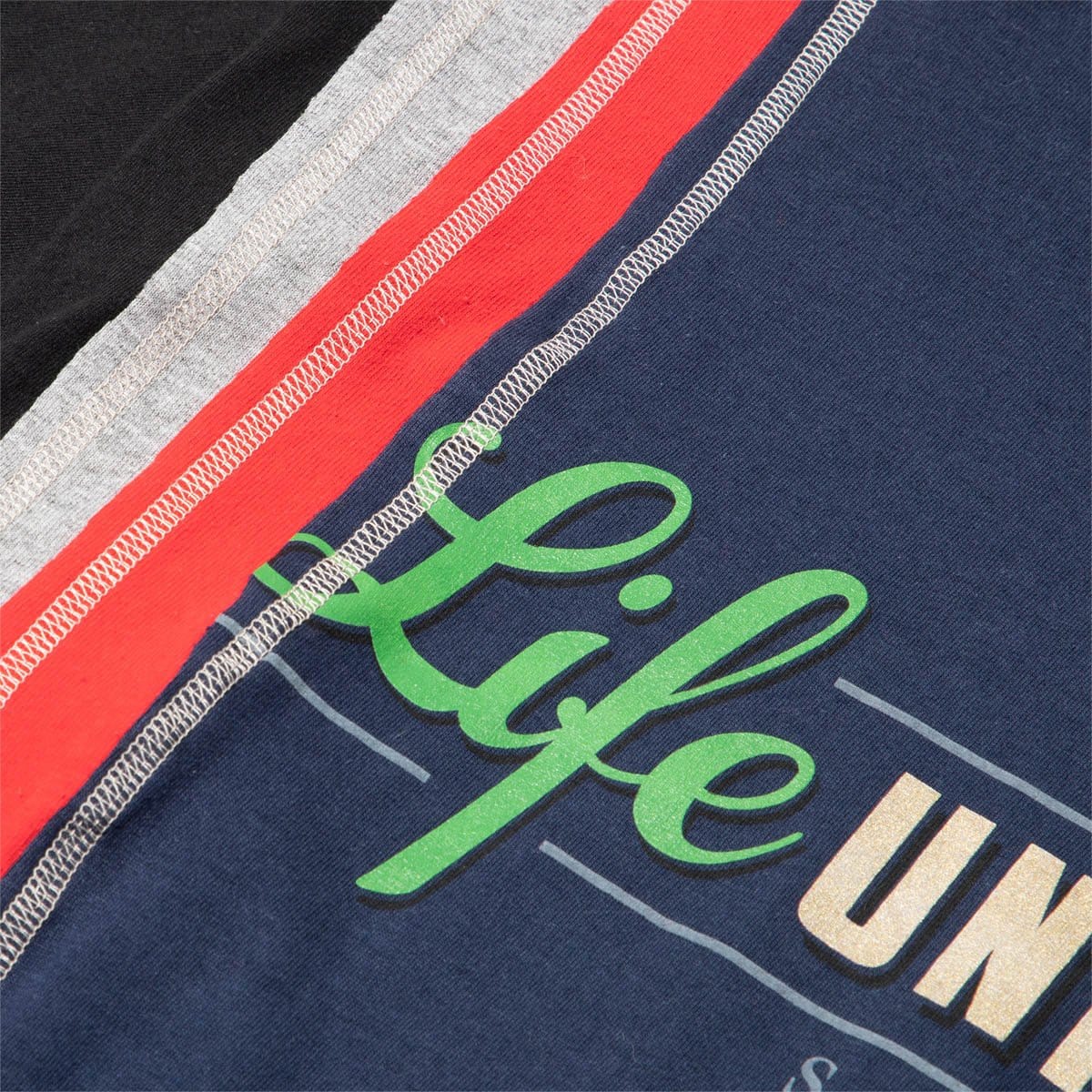 Needles T-Shirts ASSORTED / XL 7 CUTS SS TEE COLLEGE SS21 86