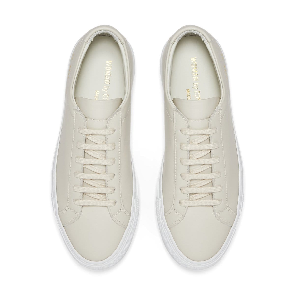 Common Projects Shoes WOMEN'S ACHILLES WHITE SOLE