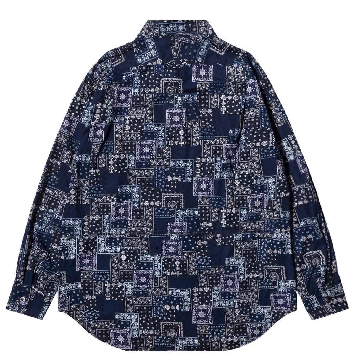 Engineered Garments Shirts COMBO SHORT COLLAR SHIRT