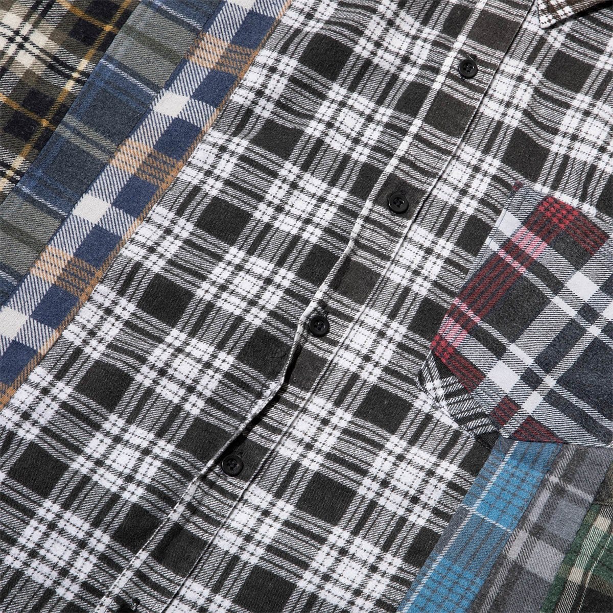 Needles Shirts ASSORTED / XL FLANNEL SHIRT - 7 CUTS SHIRT SS20 5