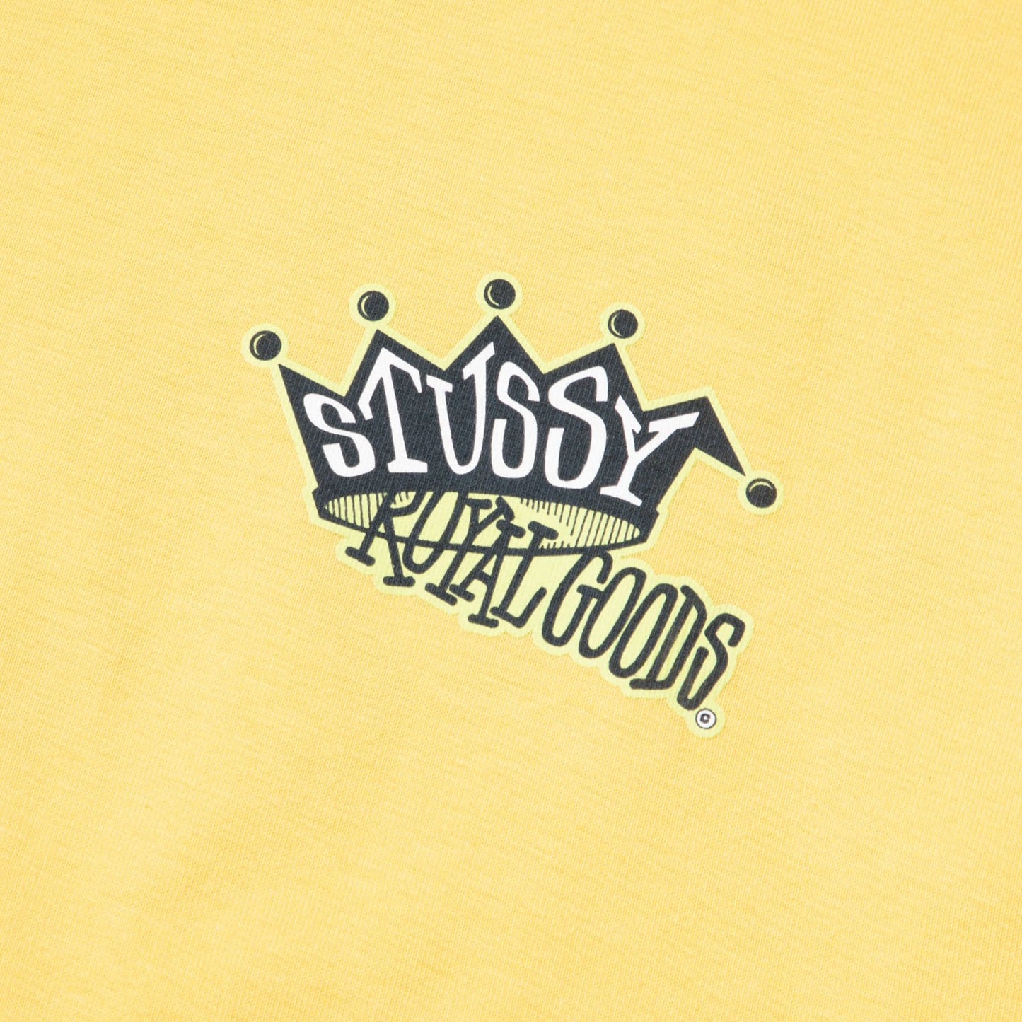 Stüssy T-Shirts ROYAL GOODS TEE