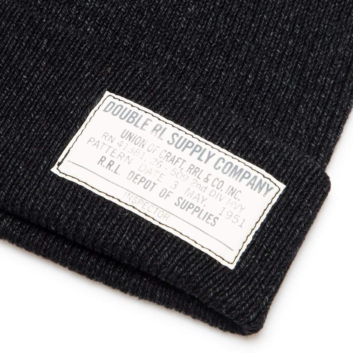 RRL Headwear BLACK INDIGO / O/S WATCH CAP