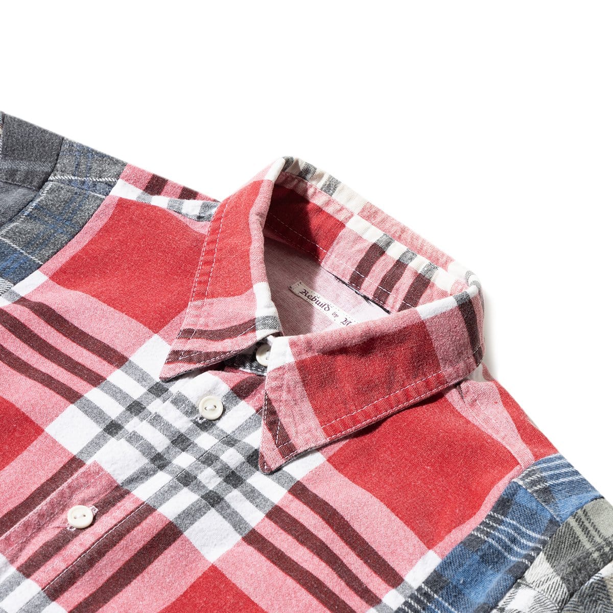 Needles Shirts ASSORTED / O/S FLANNEL SHIRT - WIDE 7 CUTS SHIRT SS20 26