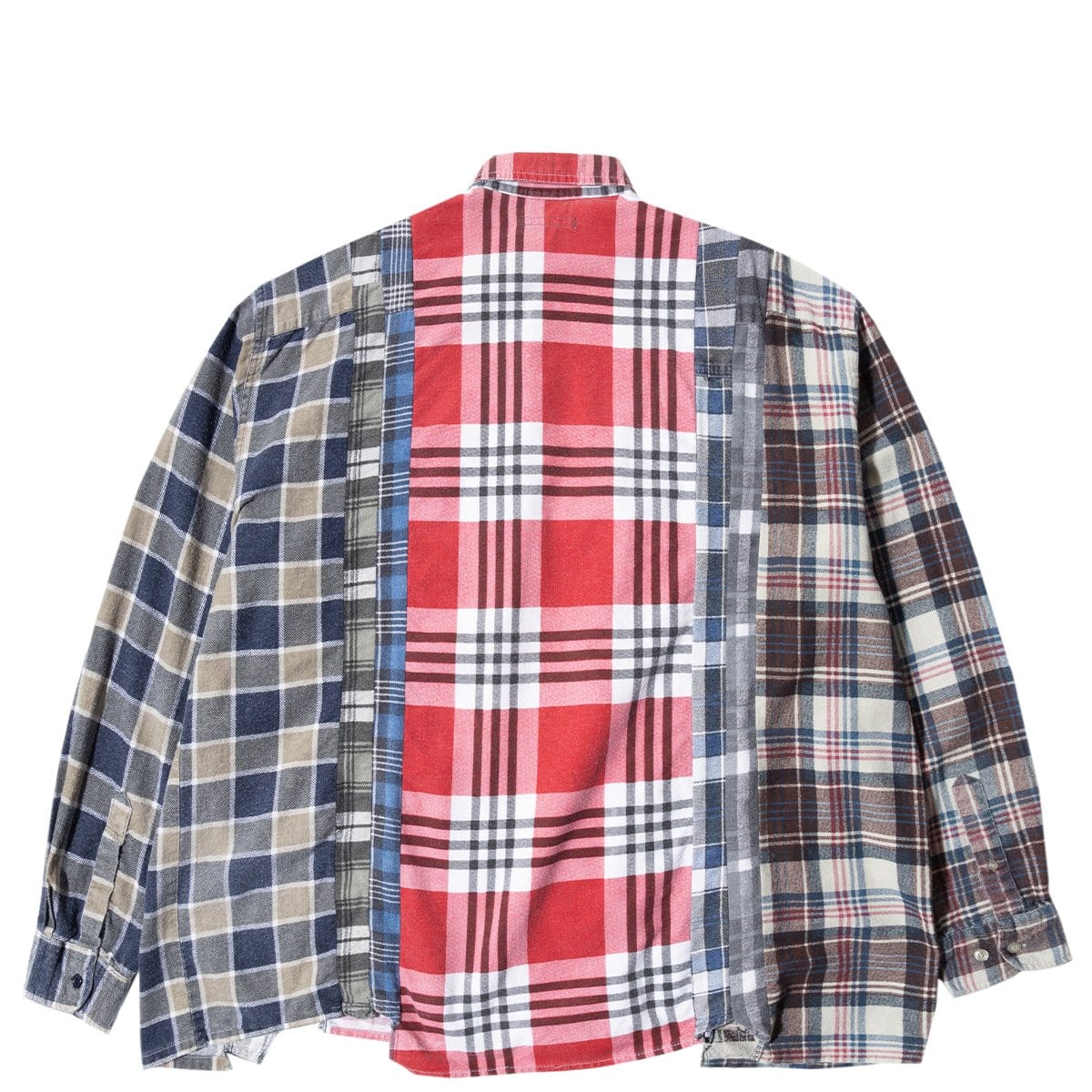 Needles Shirts ASSORTED / O/S FLANNEL SHIRT - WIDE 7 CUTS SHIRT SS20 26