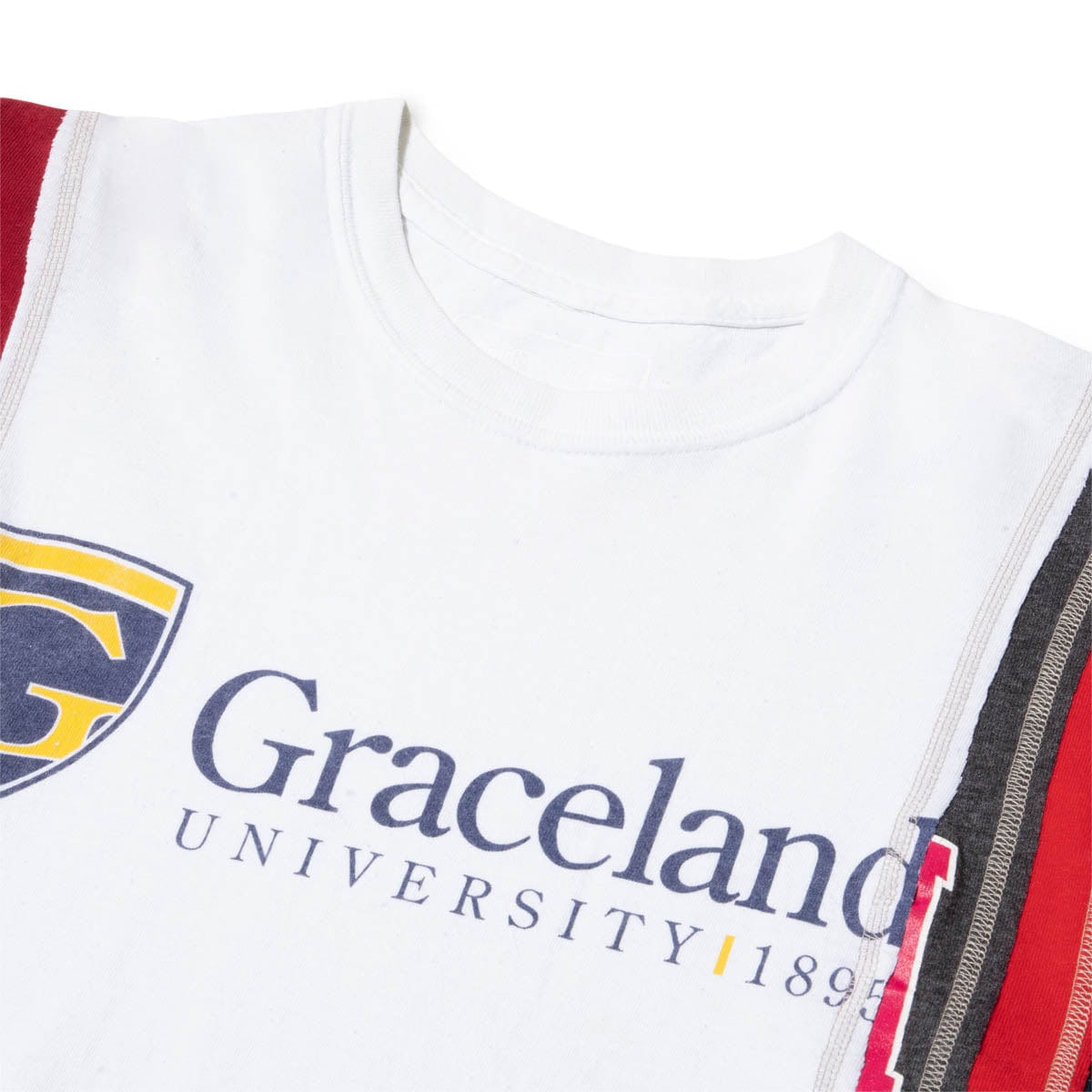 Needles T-Shirts ASSORTED / XL 7 CUTS SS TEE COLLEGE SS21 103
