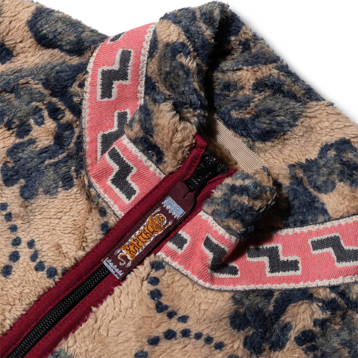 Kapital Outerwear DAMASK FLEECE ZIP BLOUSON (VIRGINMARY)