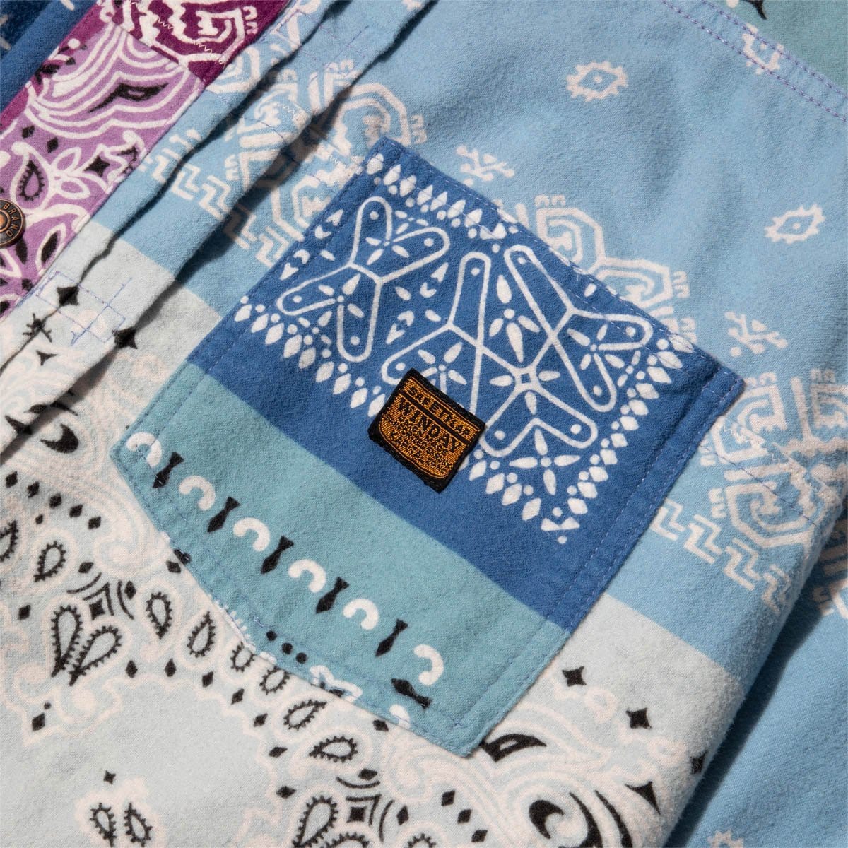 Kapital Outerwear FLANNEL REVERSIBLE BANDANA 1ST JACKET