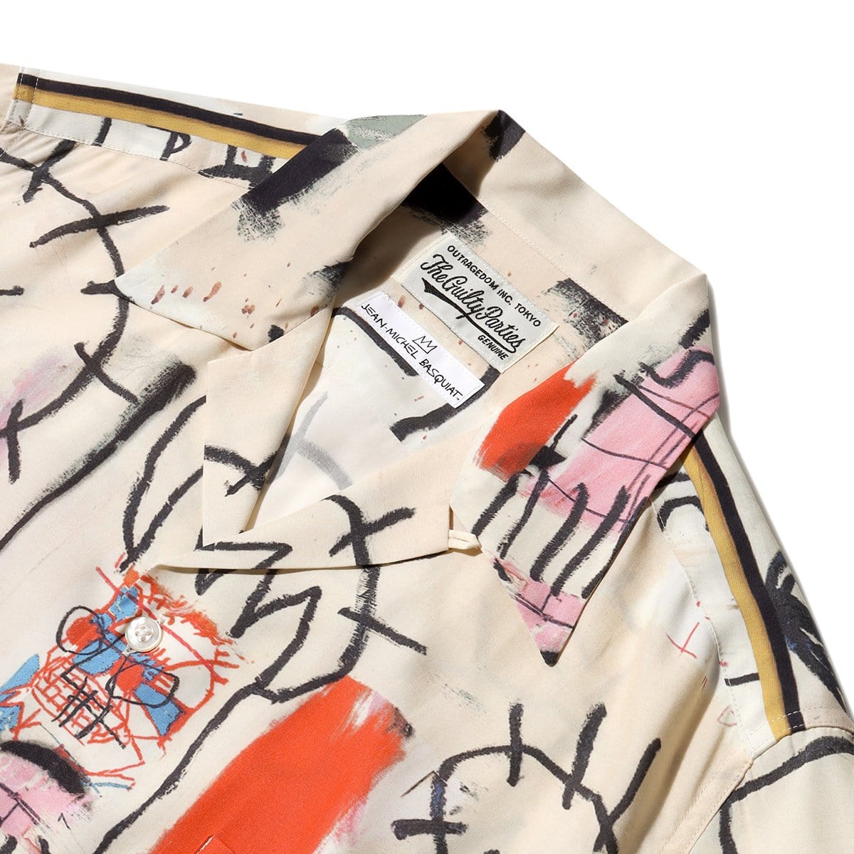 Wacko Maria Shirts BASQUIAT / SS HAWAIIAN SHIRT (TYPE-3)