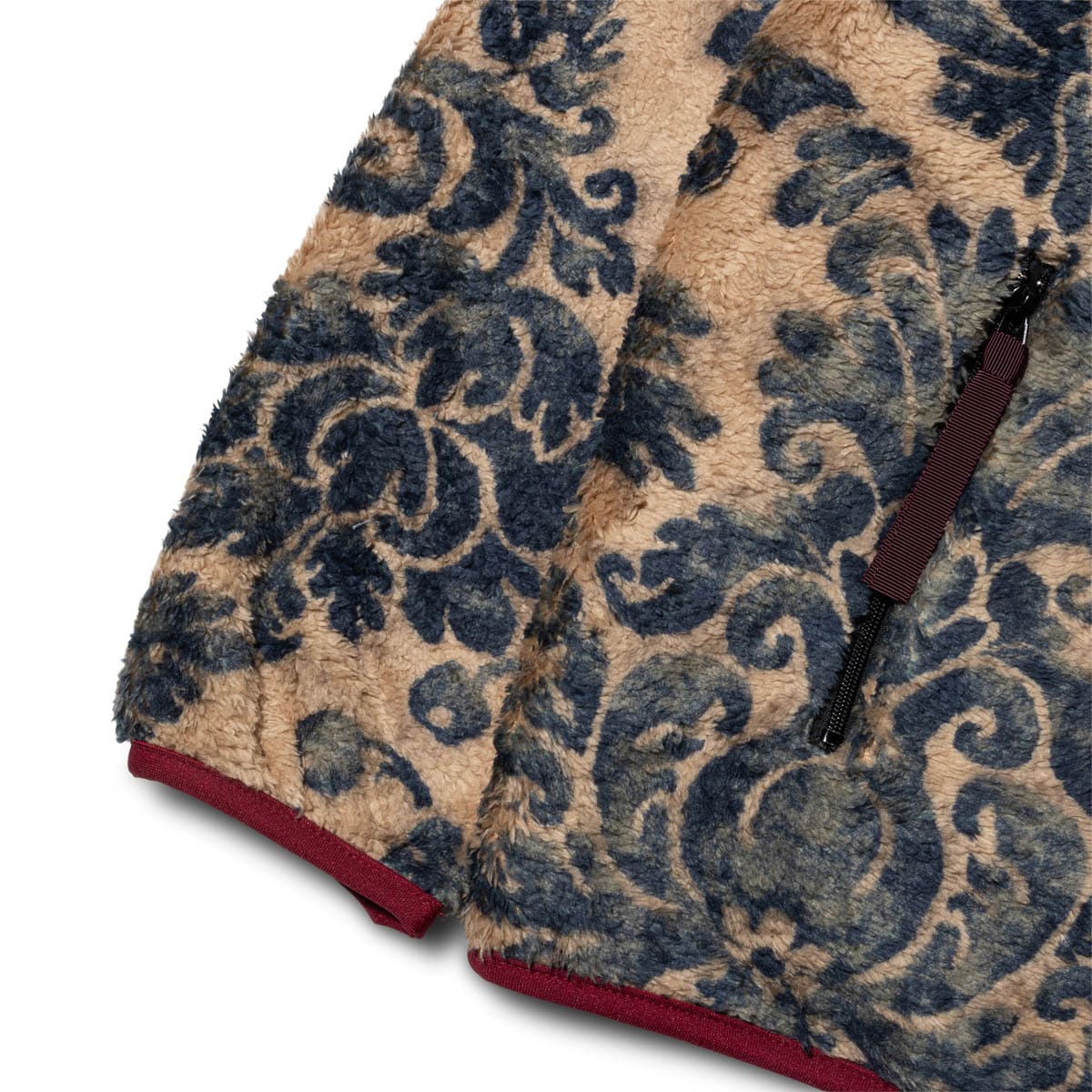 Kapital Outerwear DAMASK FLEECE ZIP BLOUSON (VIRGINMARY)