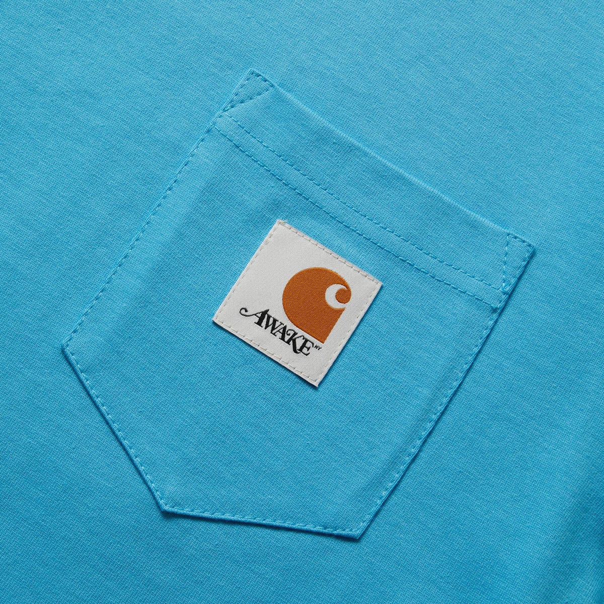 X CARHARTT WIP POCKET T-SHIRT BLUE | Bodega