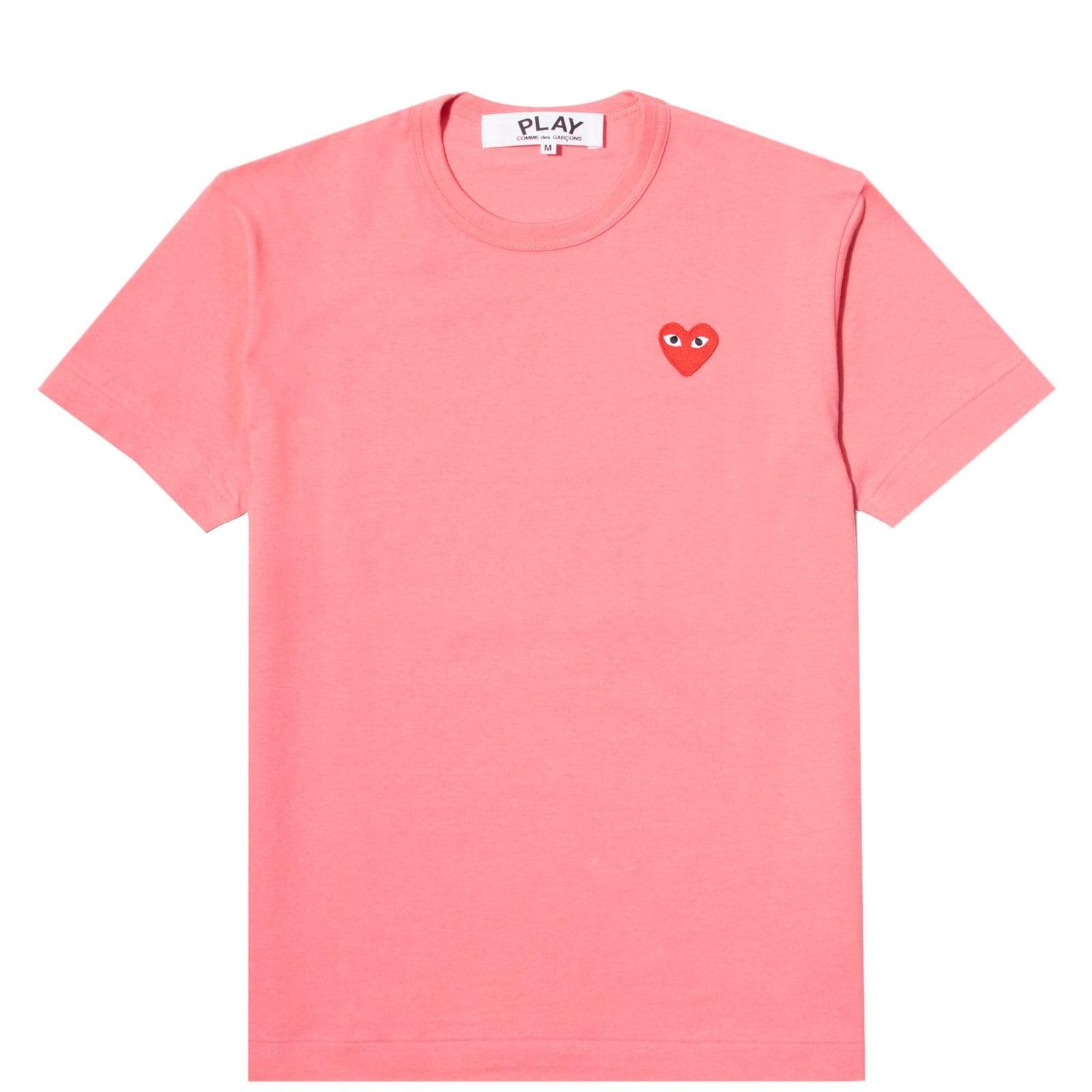 PLAY T-SHIRT Pink/Red Heart – Bodega