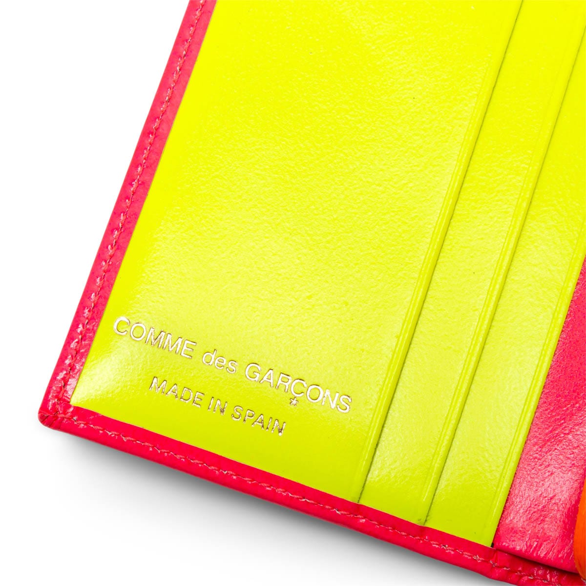 Comme des Garçons Wallets Wallets & Cases PINK/YELLOW / O/S SUPER FLUO WALLET