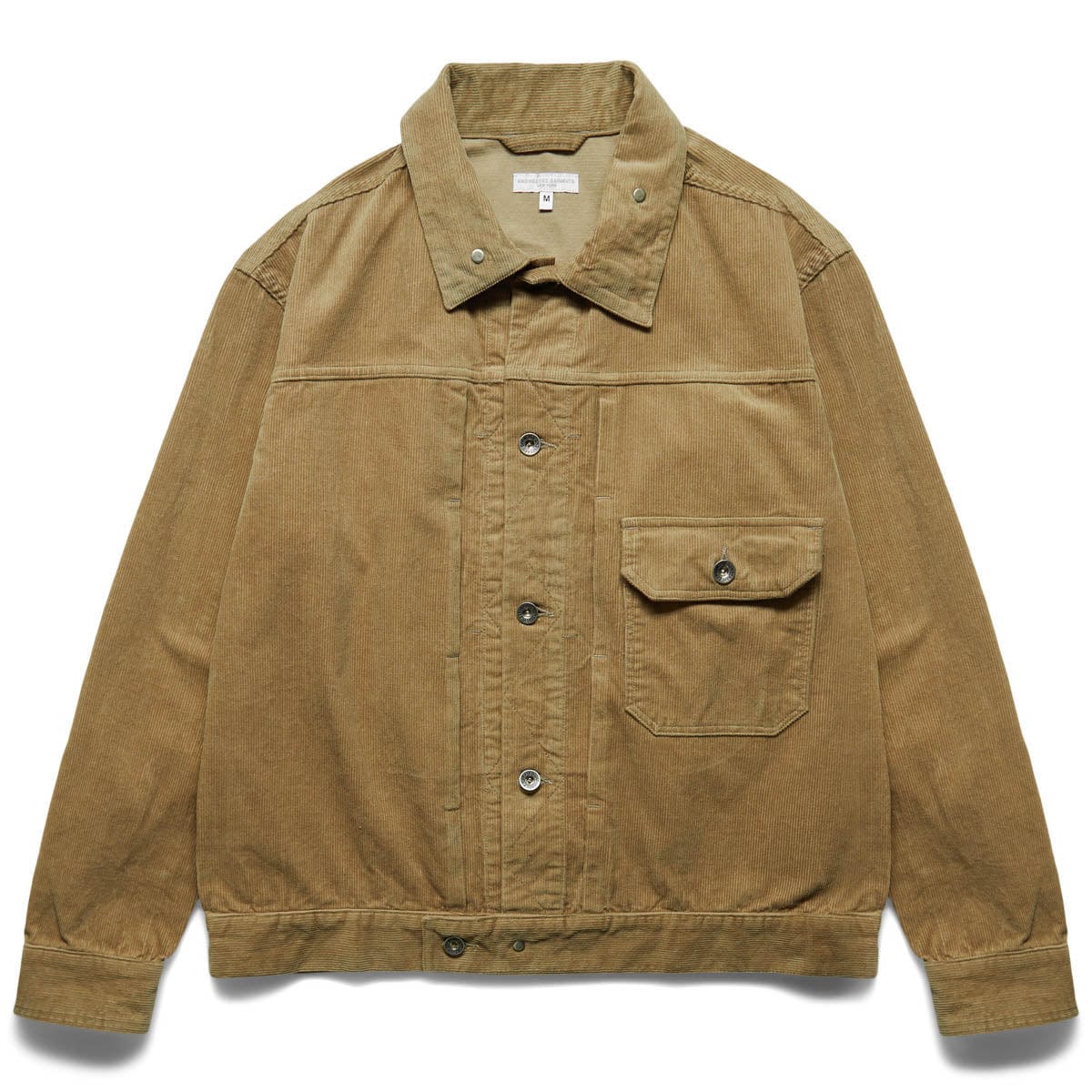 TRUCKER JACKET Khaki 14W Corduroy | Bodega