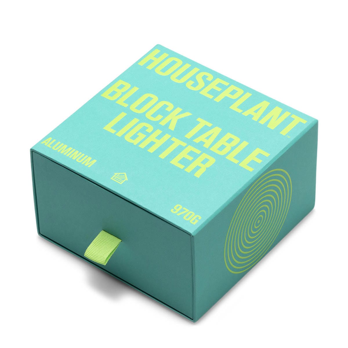 Houseplant BLOCK TABLE LIGHTER GREEN 